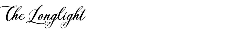 The Longlight font