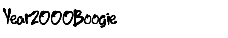Year2000Boogie font