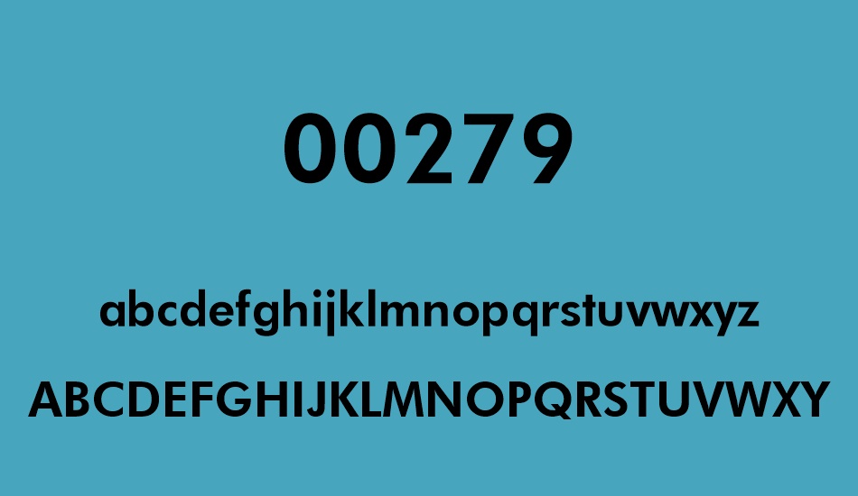 00279 font