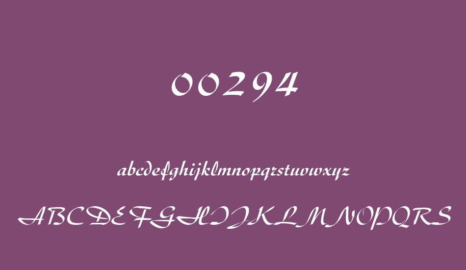 00294 font