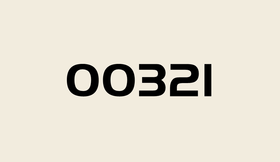 00321 font big