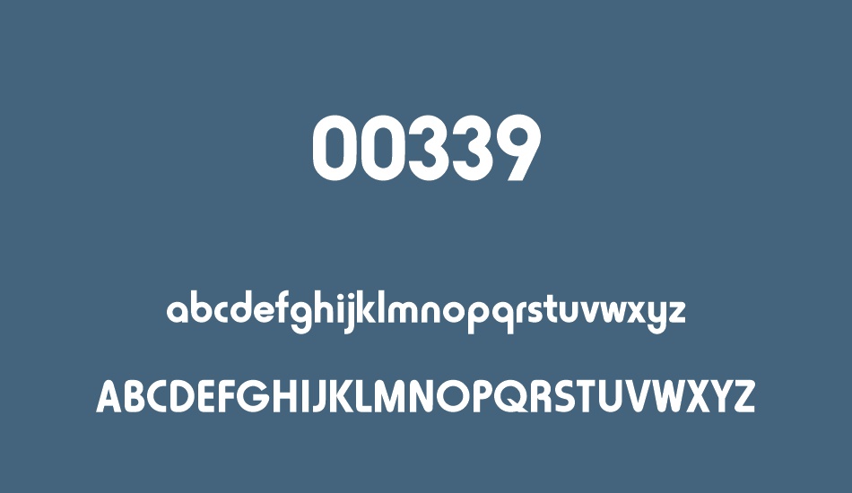 00339 font