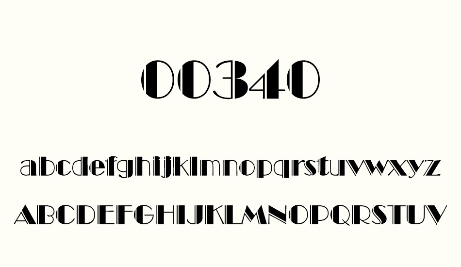 00340 font