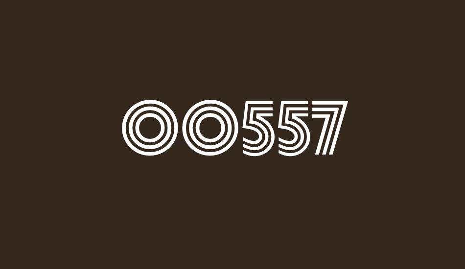 00557 font big