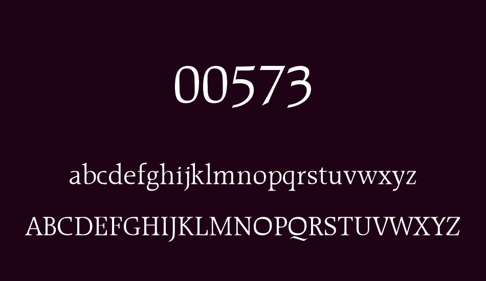 00573 font