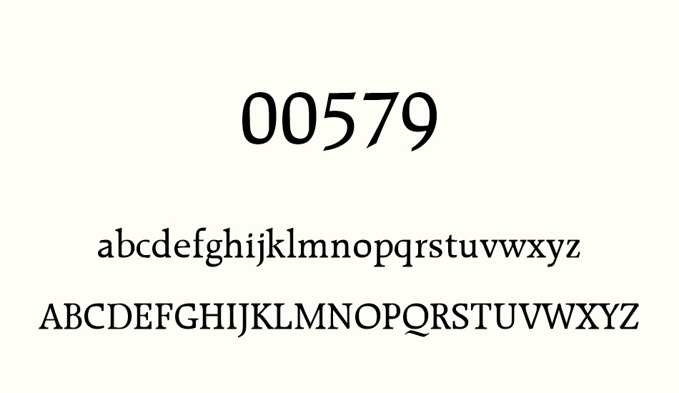 00579 font