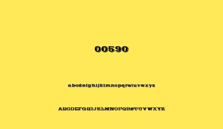 00590 font