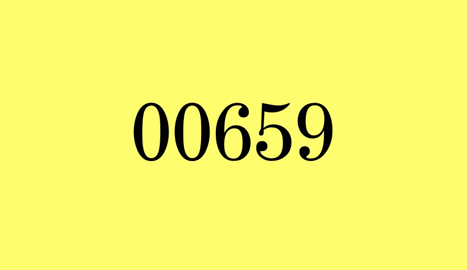 00659 font big