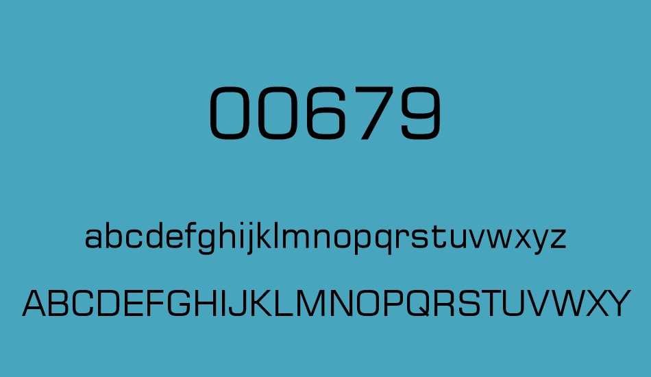 00679 font