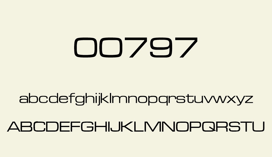 00797 font