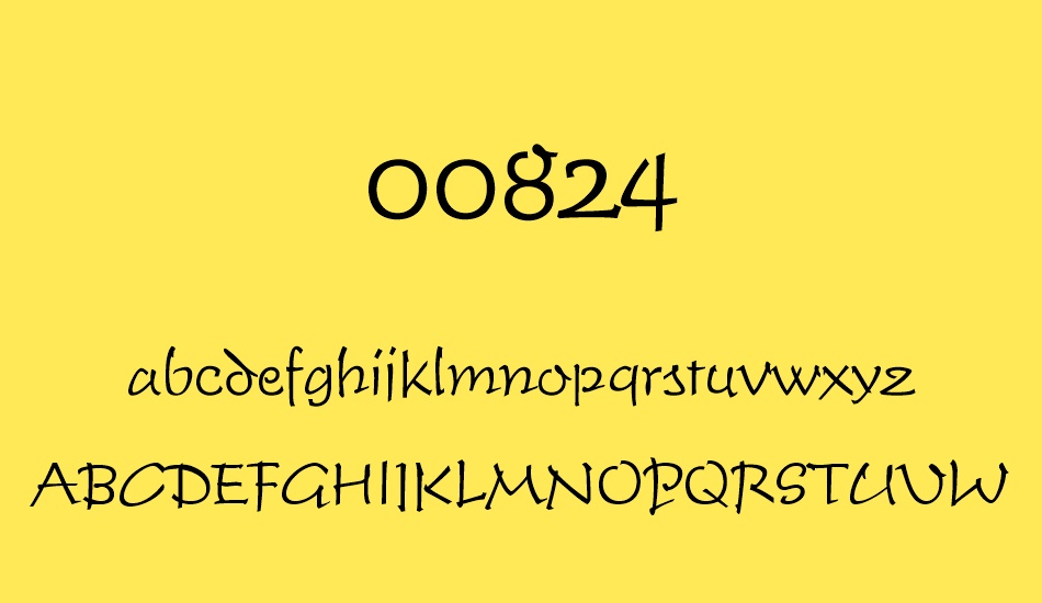 00824 font