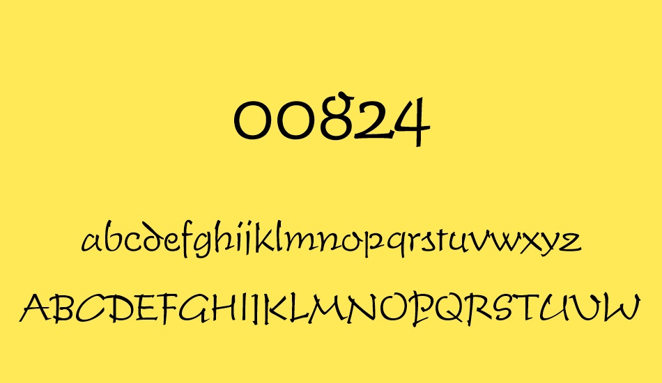 00824 font