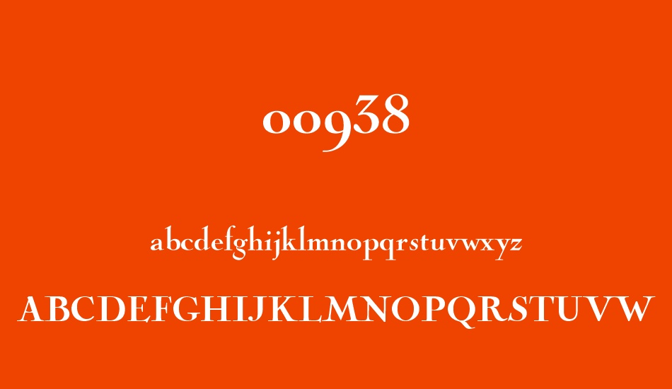 00938 font