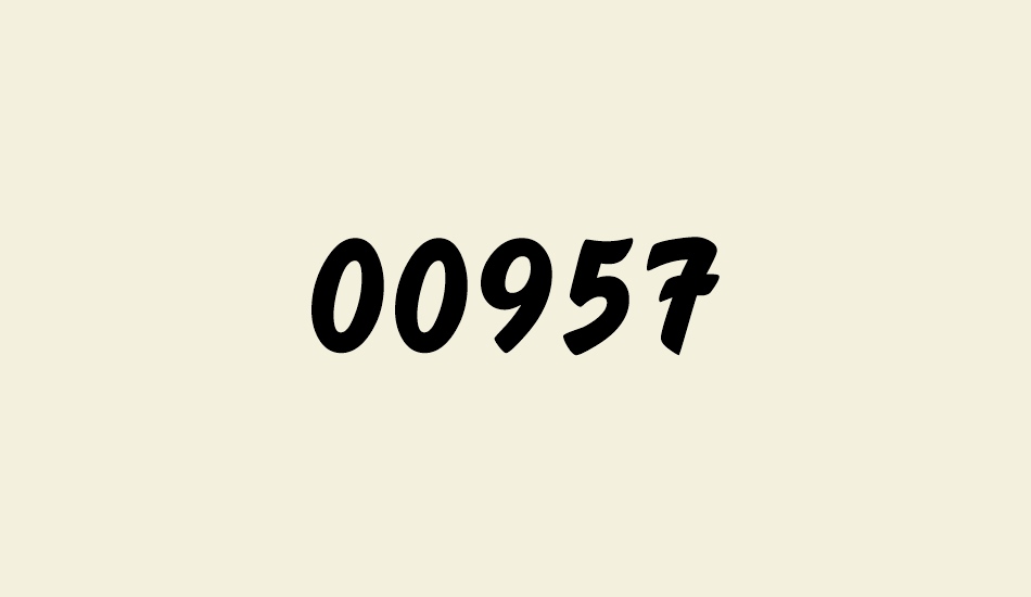 00957 font big