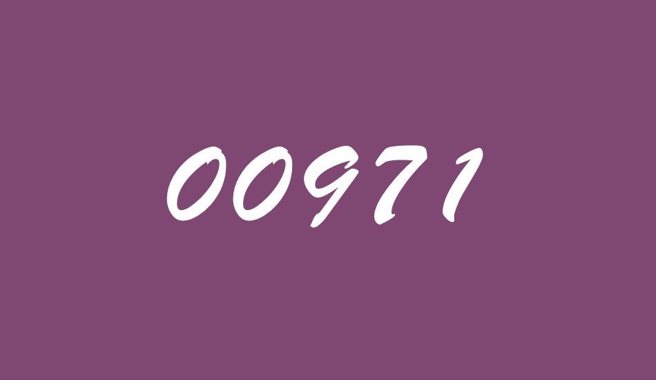 00971 font big