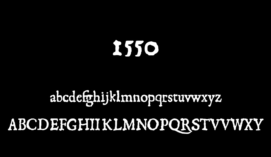 1550 font