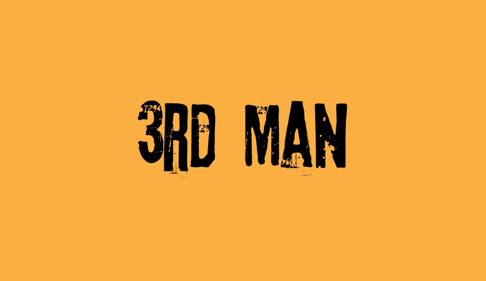 3rd-man font big