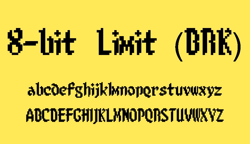 8-bit-limit-(brk) font