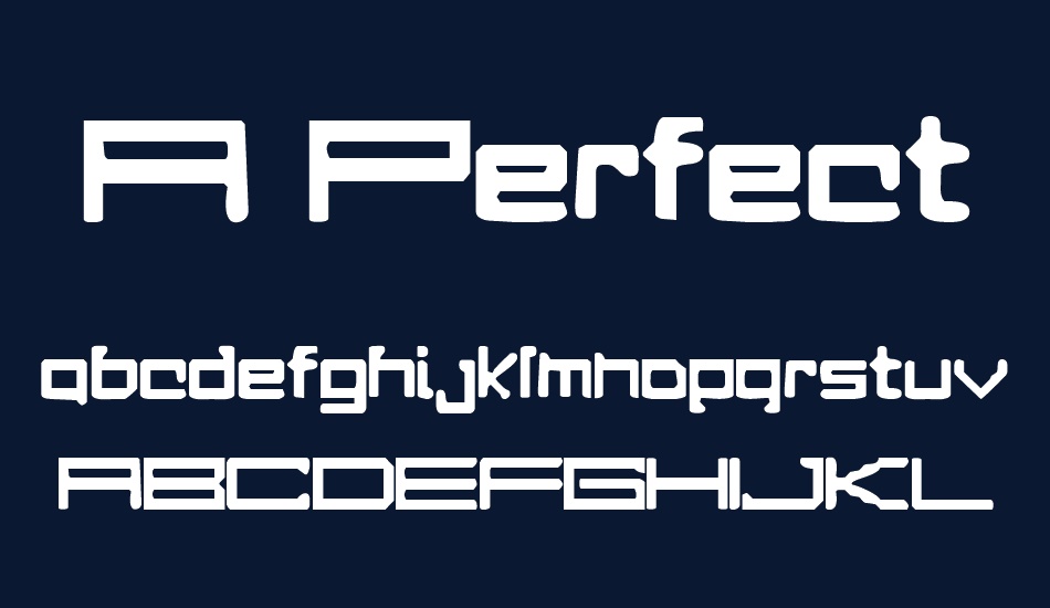 a-perfect-drowning font