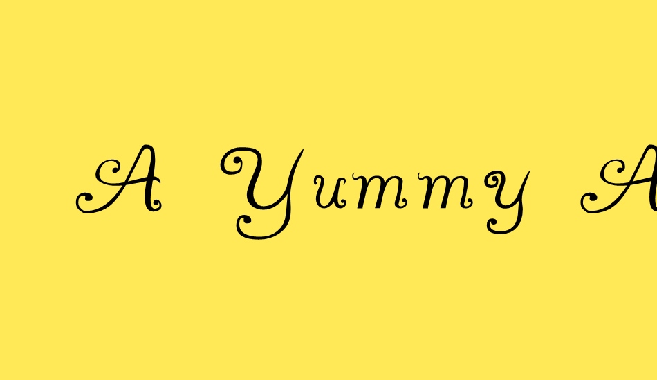 a-yummy-apology font big