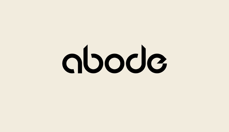 abode font big