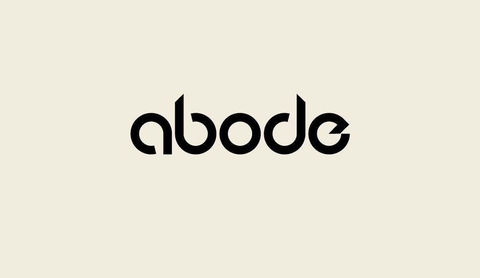 abode font big