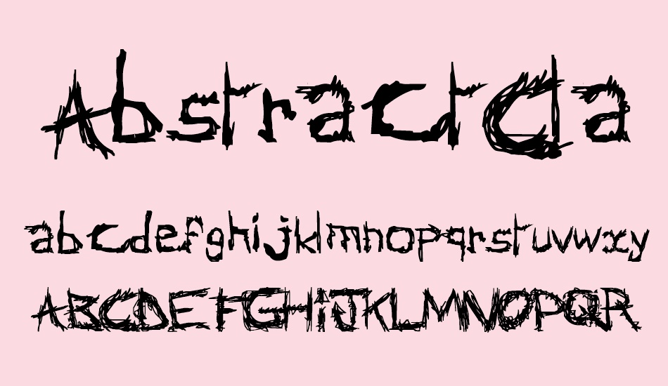 abstractclassicfont font