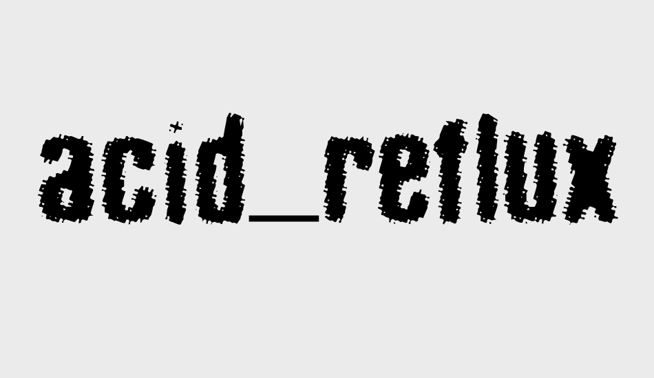 acid-reflux font big