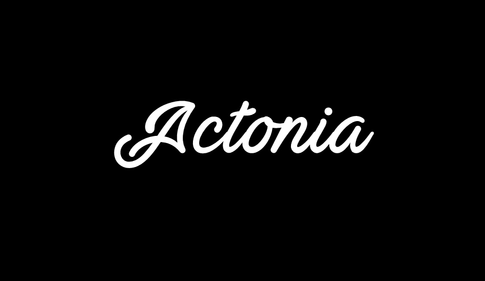 actonia-personal-use font big