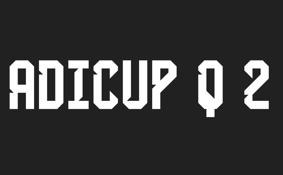 AdiCup Q 2022 font big
