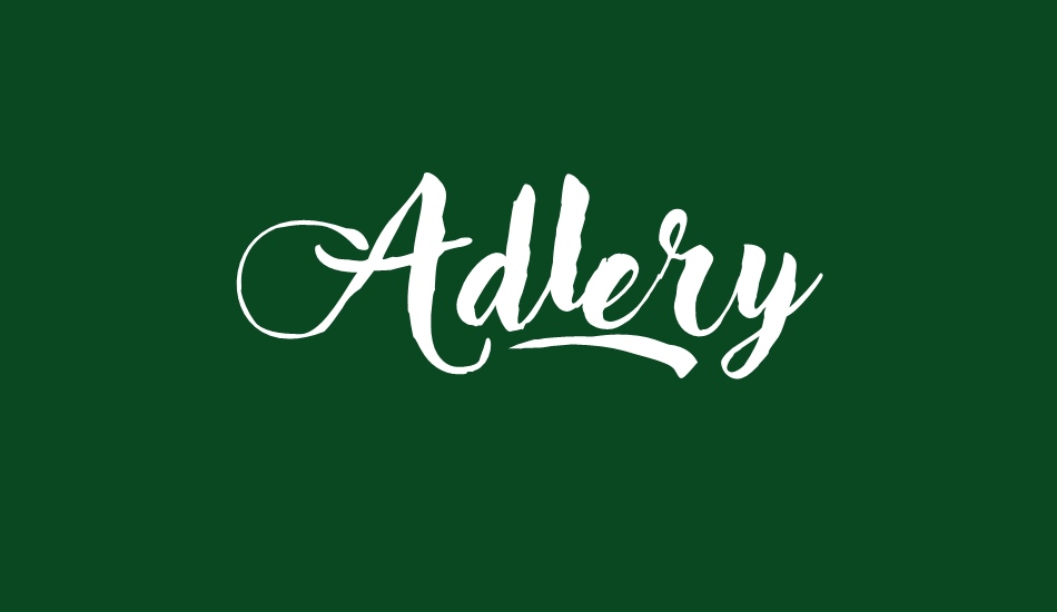 adlery font big