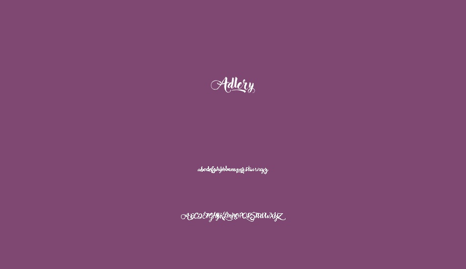 adlery font