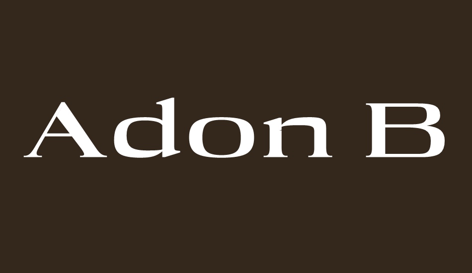 adon-black font big