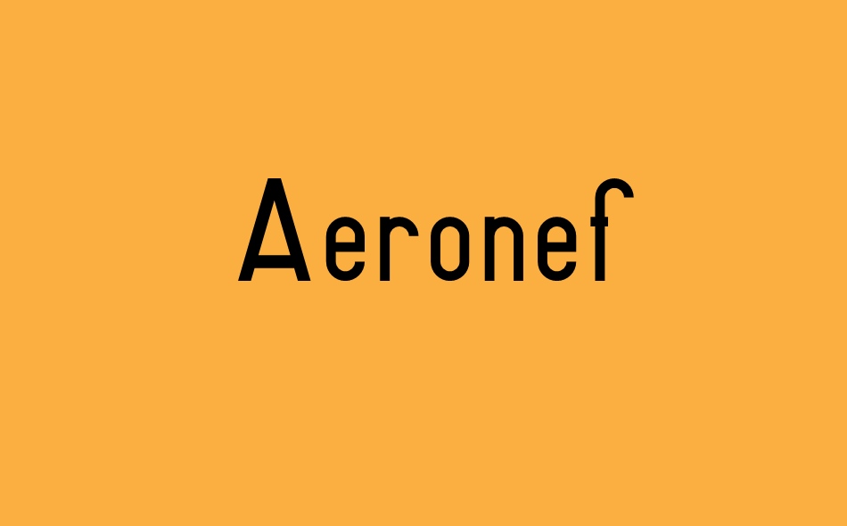 Aeronef font big