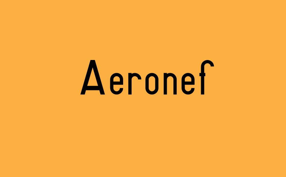 Aeronef font big