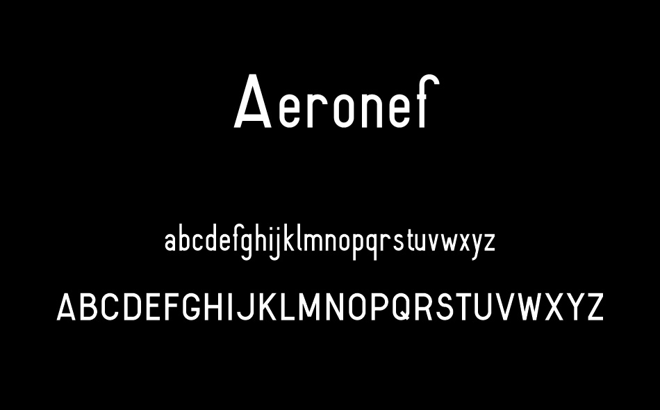 Aeronef font
