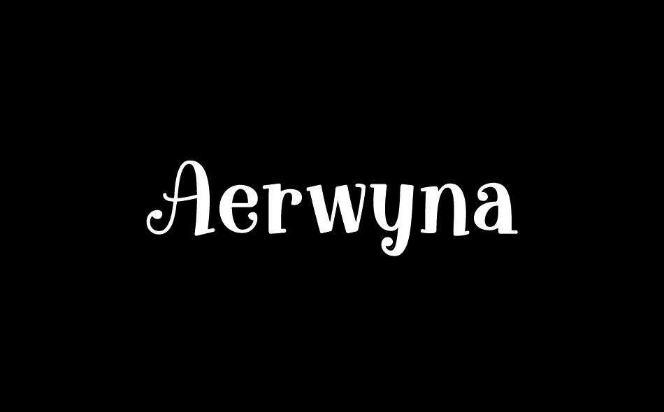 Aerwyna font big