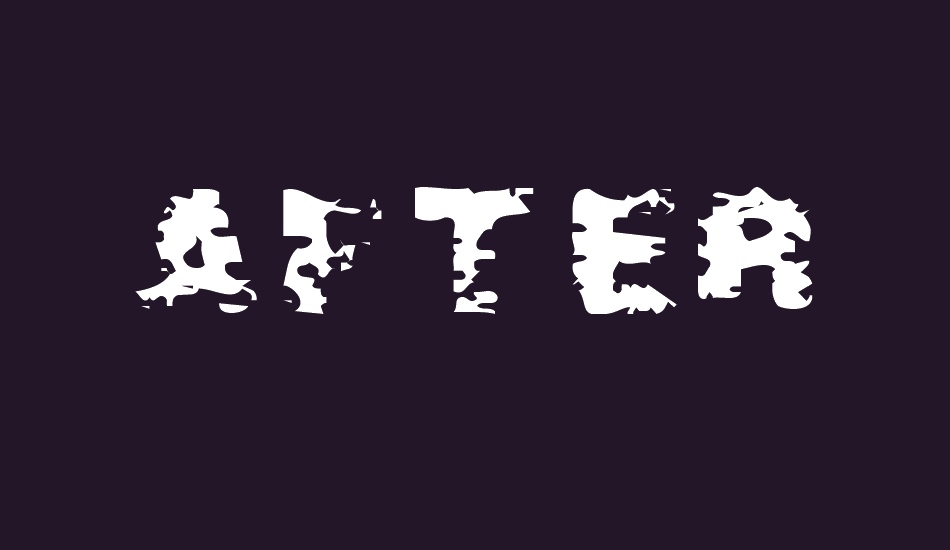 after-shok font big