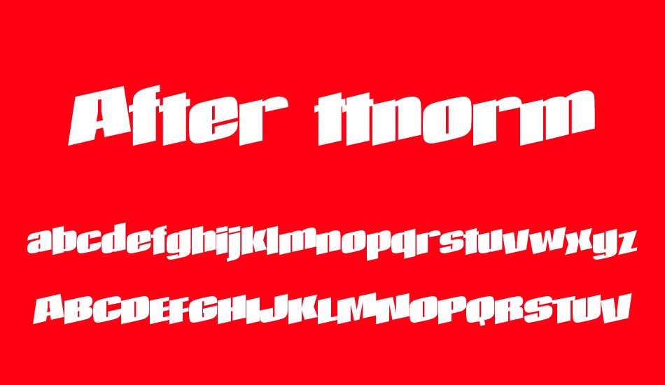 after-ttnorm font