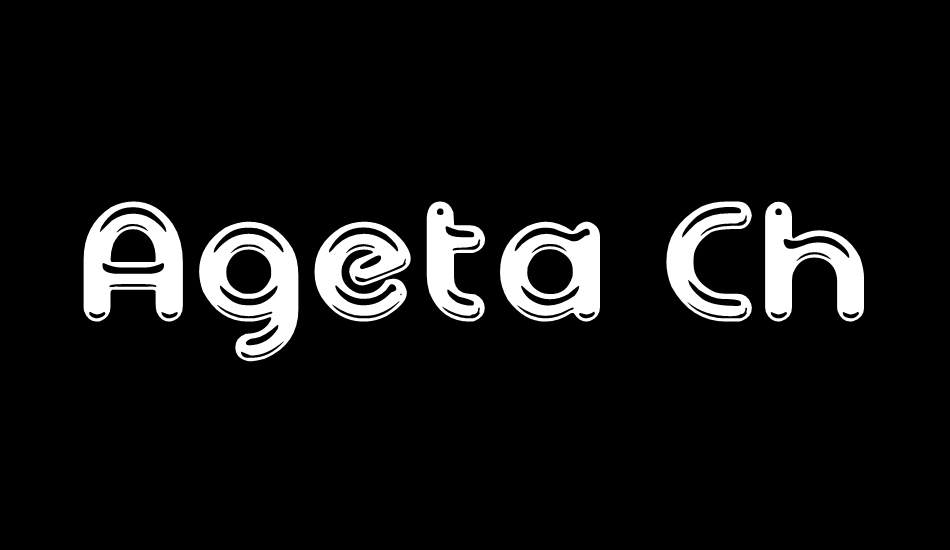 ageta-chubby-demo font big