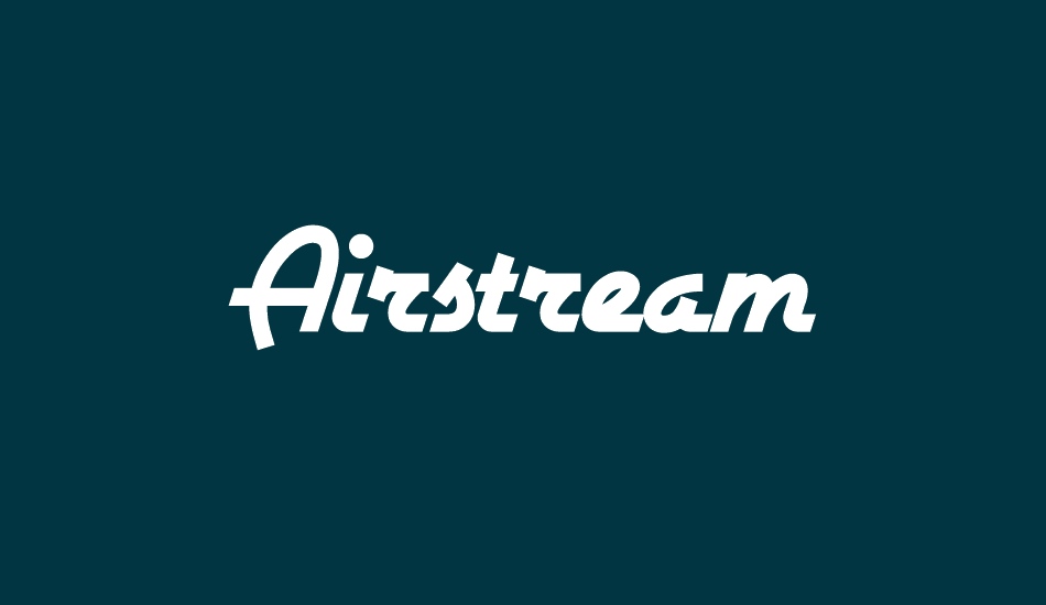 airstream font big