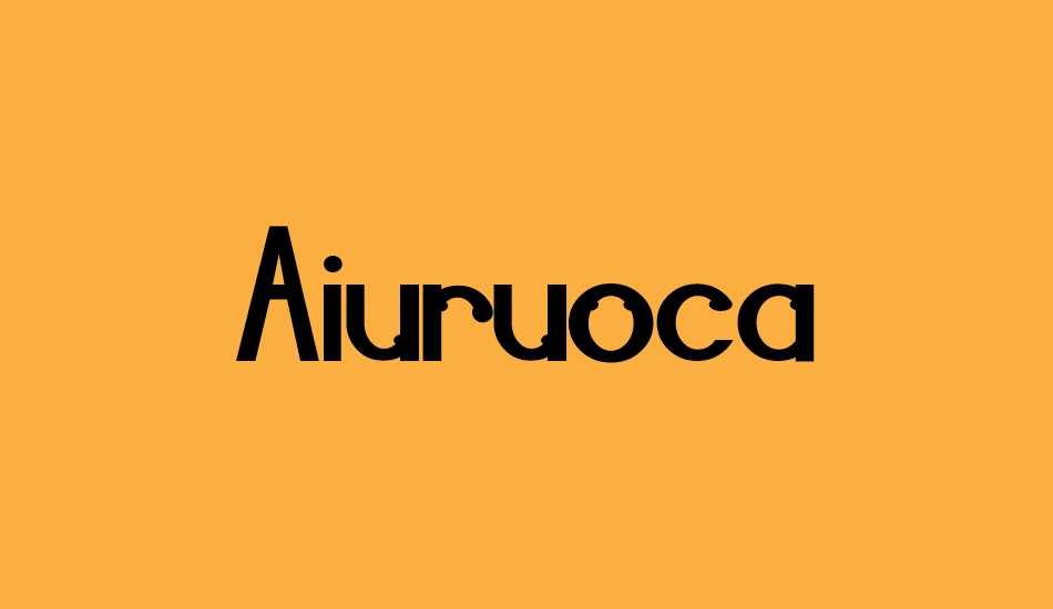 aiuruoca font big