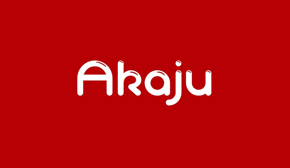 akaju font big