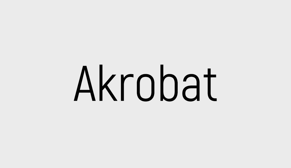 akrobat font big