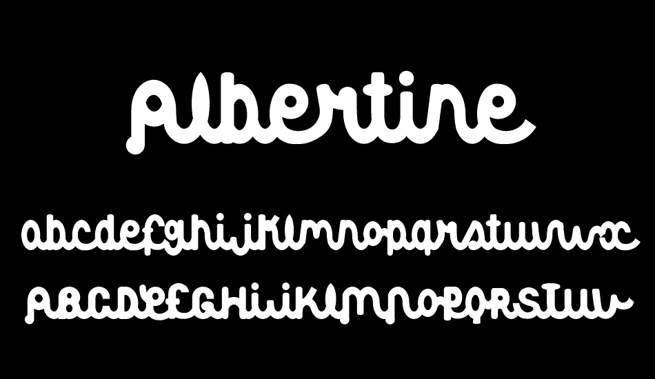 albertine font