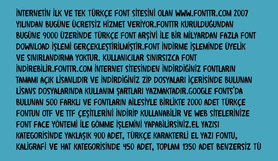 alboroto font 1