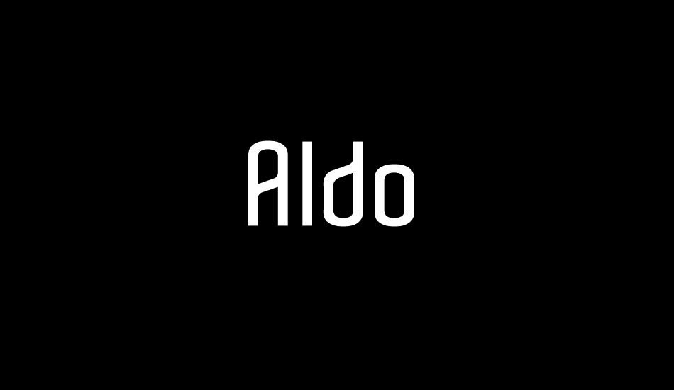 aldo font big