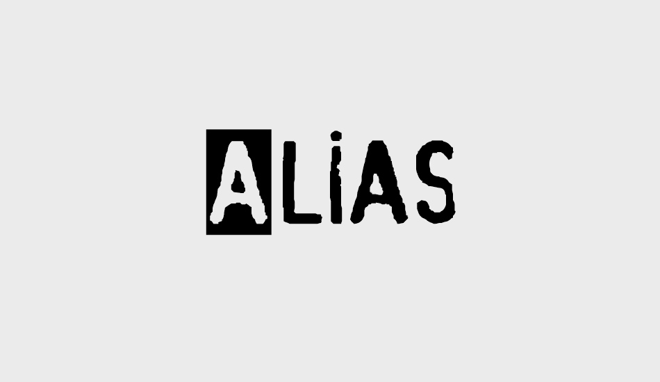 alias font big