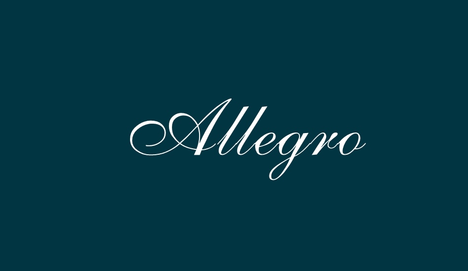 allegro font big