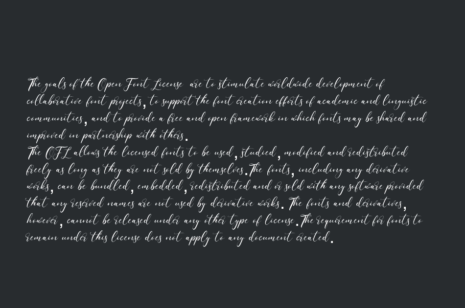 Allisha Croft font 1